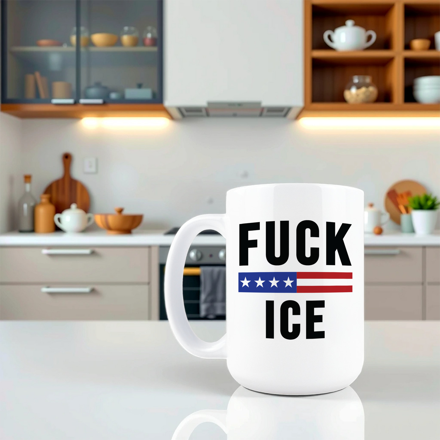 Fuck Ice Coffee Mug