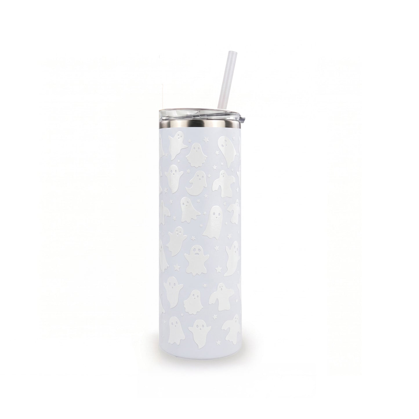 Halloween 20oz Skinny - White Ghosts