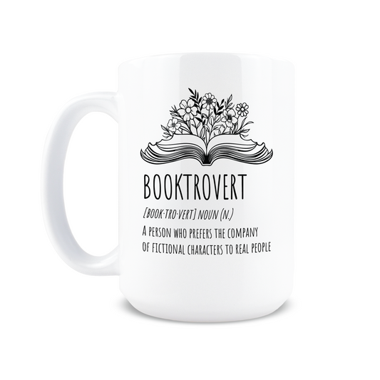 Booktrovert Coffee Mug