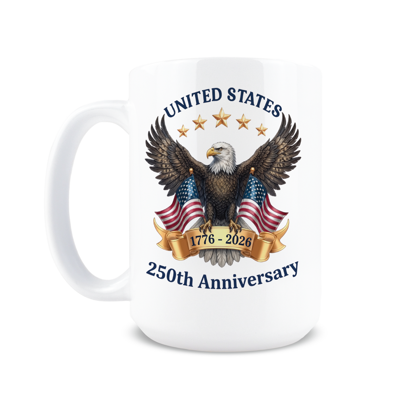 250th Anniversary Eagle Coffee Mug