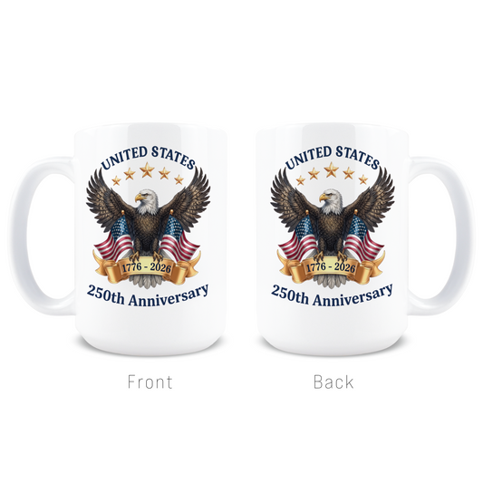 250th Anniversary Eagle Coffee Mug