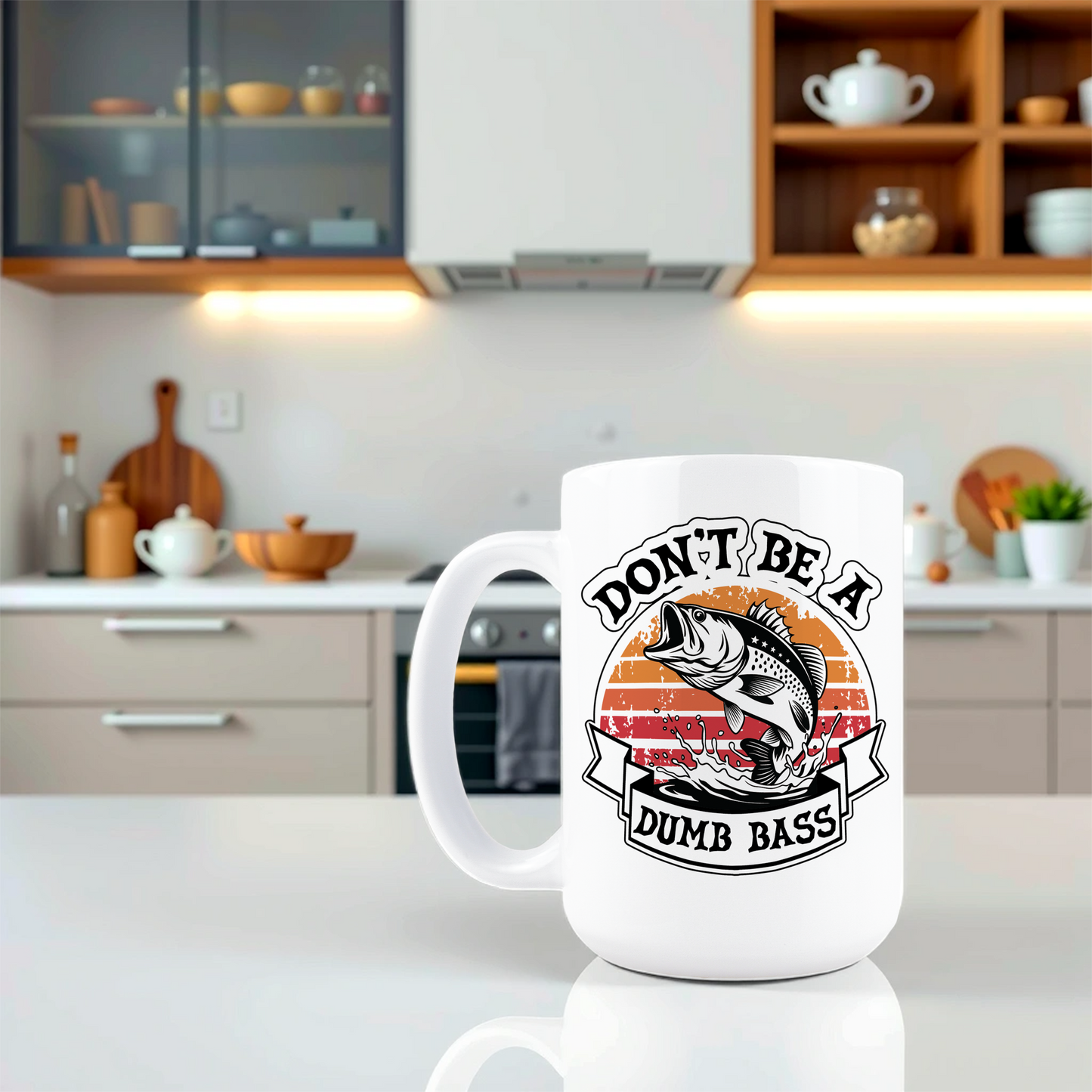 Don't Be a Dumb Bass Coffee Mug