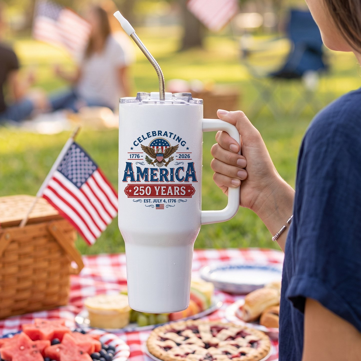 40oz Big Swig - Celebrating America