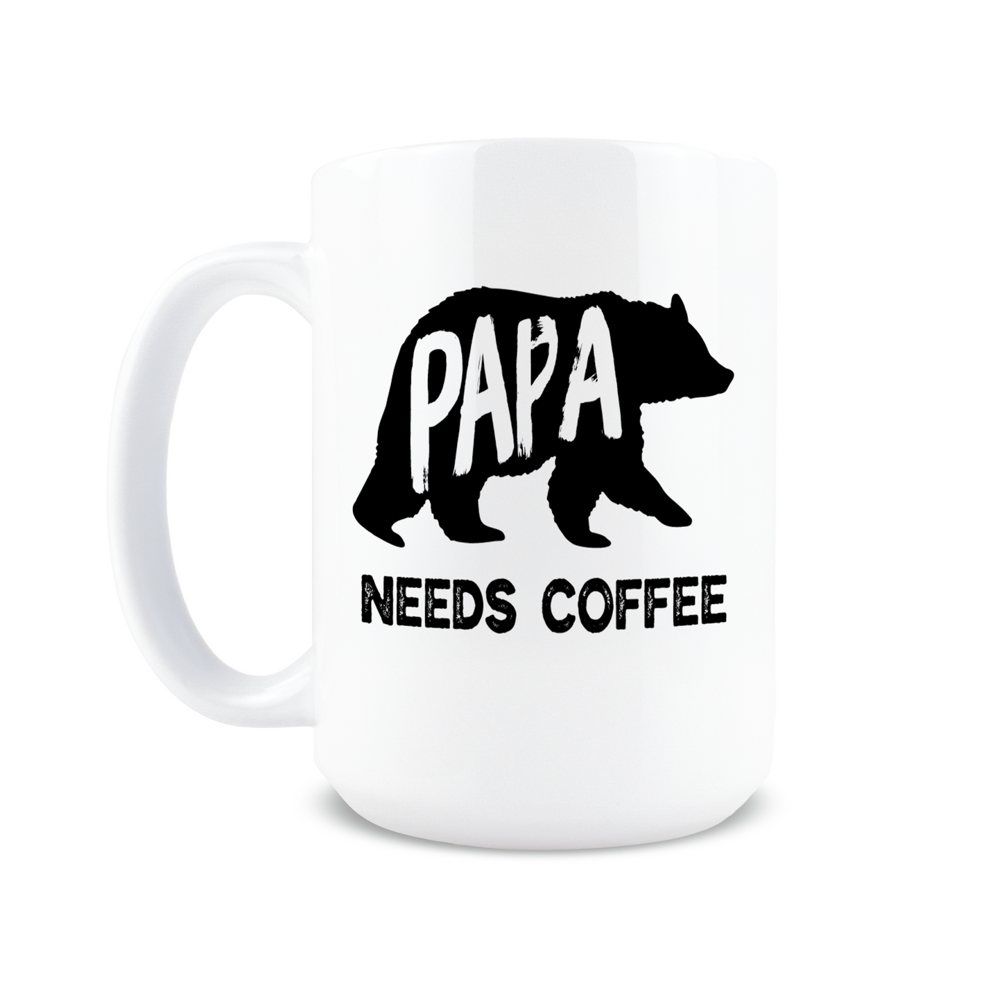 Papa Bear Needs Coffee Mug