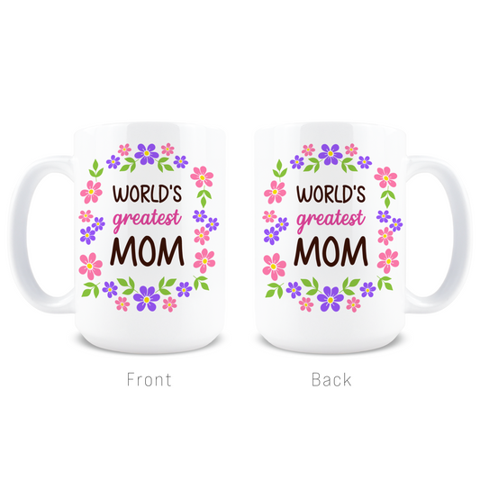 World's Greatest Mom Coffee Mug