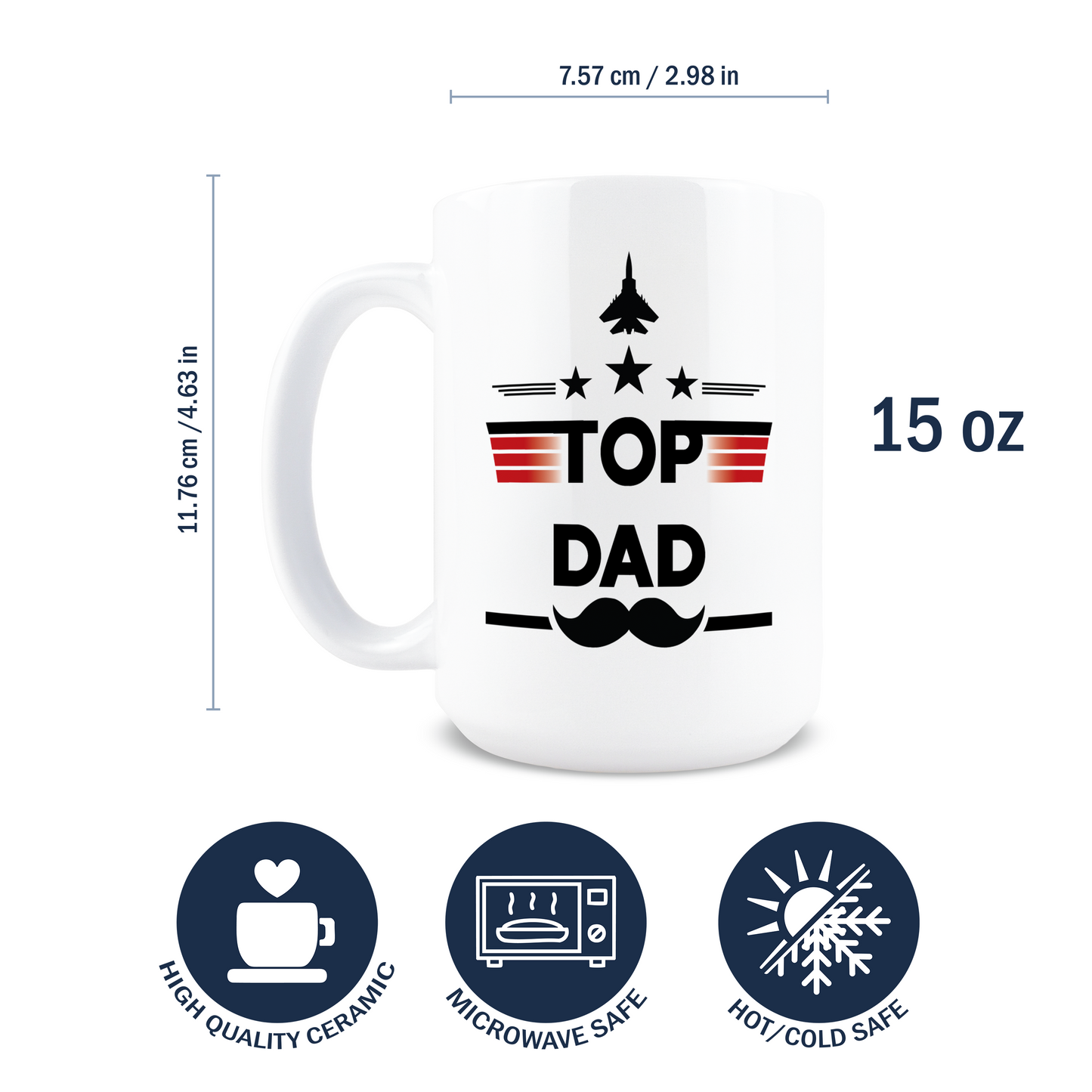 Top Dad Coffee Mug