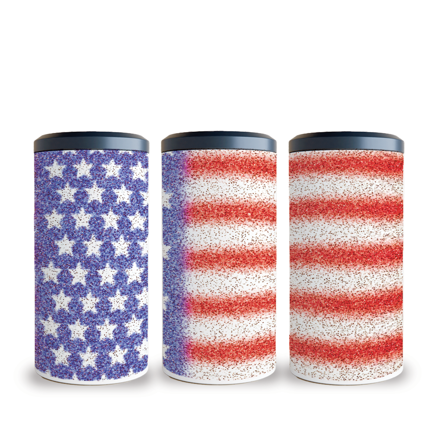 4 in 1 Can Cooler - American Flag