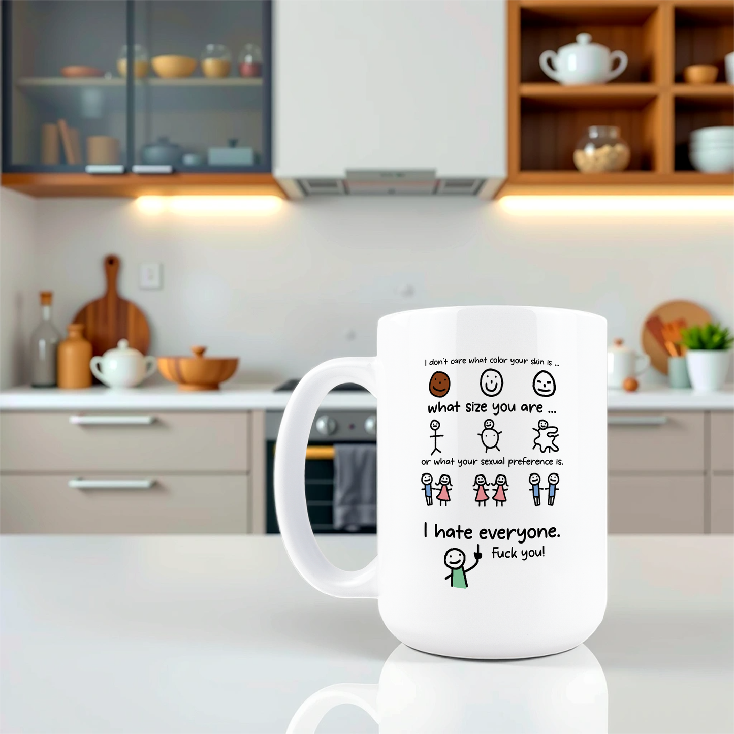 I Hate Everyone Coffee Mug