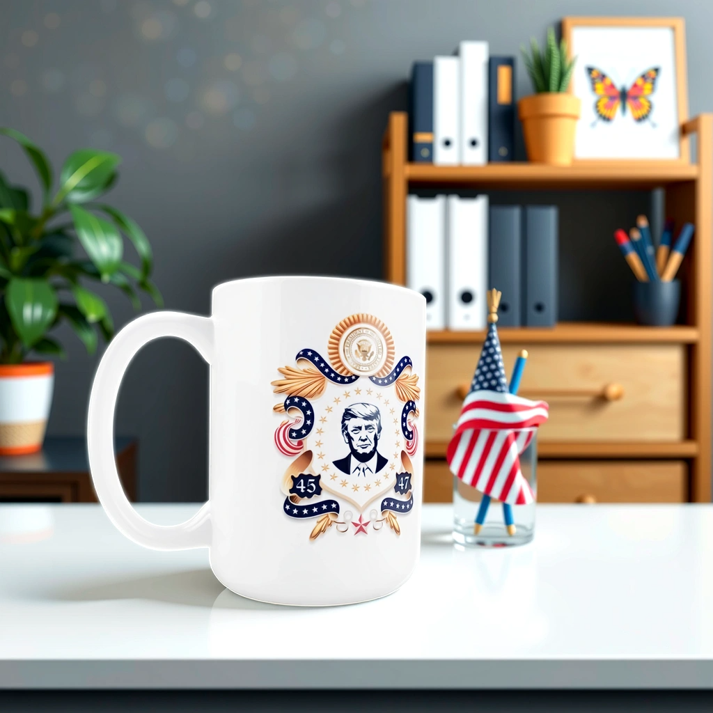 Presidential Emblem Trump Mug