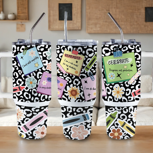 40oz Big Swig - Teacher Sticky Notes