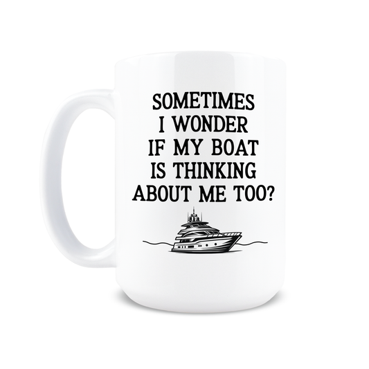 Sometimes I Wonder Coffee Mugs