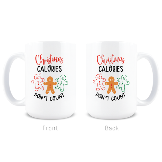 Christmas Calories Don't Count Coffee Mug