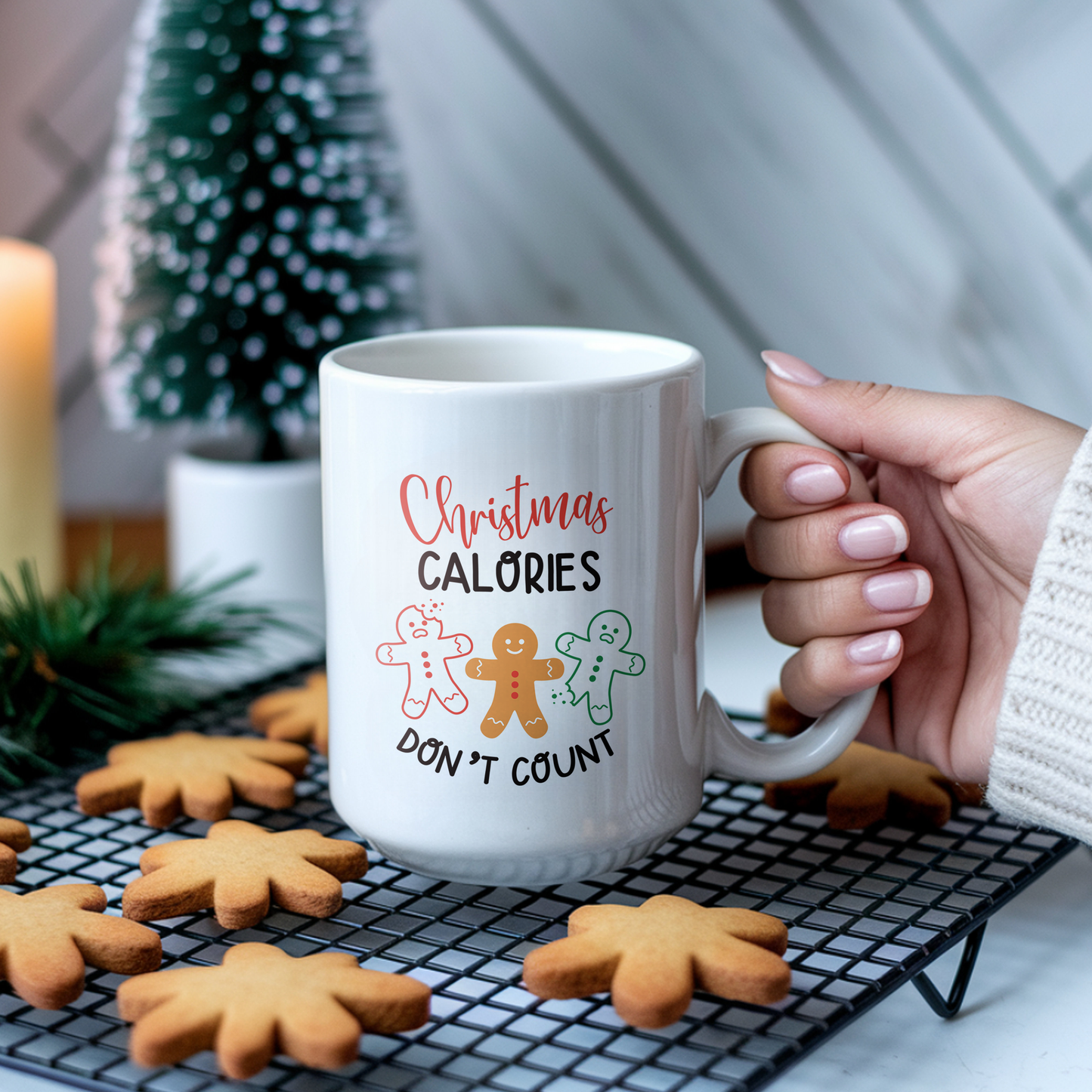 Christmas Calories Don't Count Coffee Mug