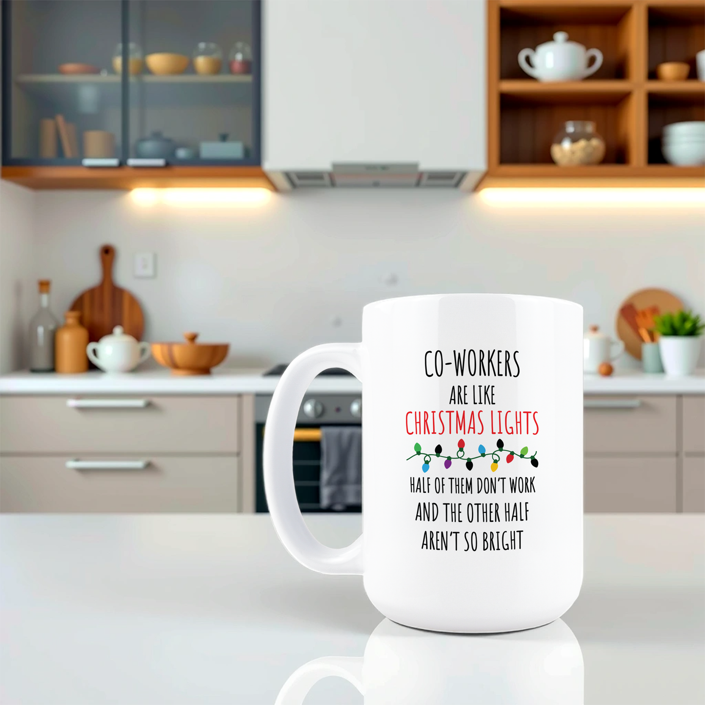 Coworkers Are Like Christmas Lights Coffee Mug