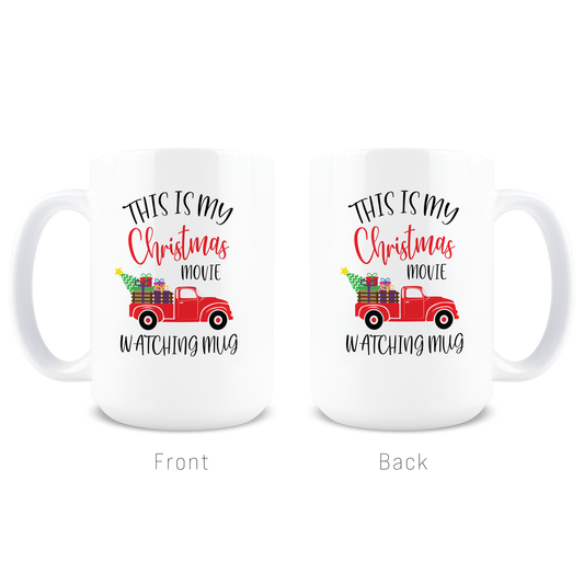 This Is My Christmas Movie Watching Mug