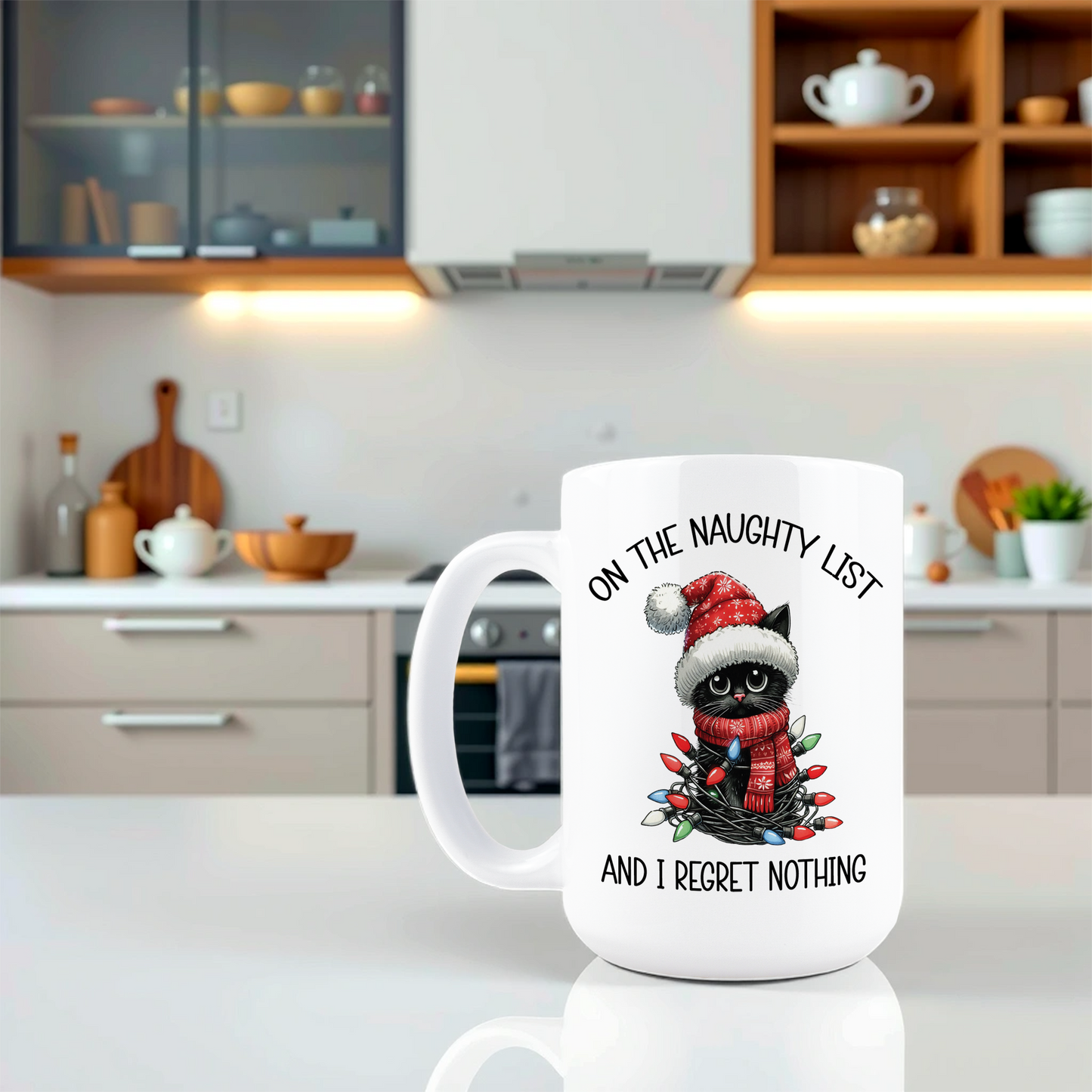 On The Naughty List Coffee Mug