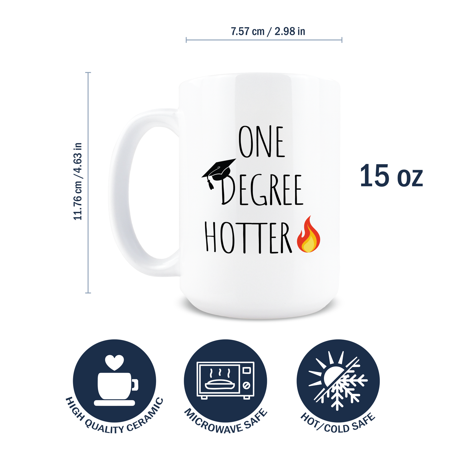 One Degree Hotter Coffee Mug