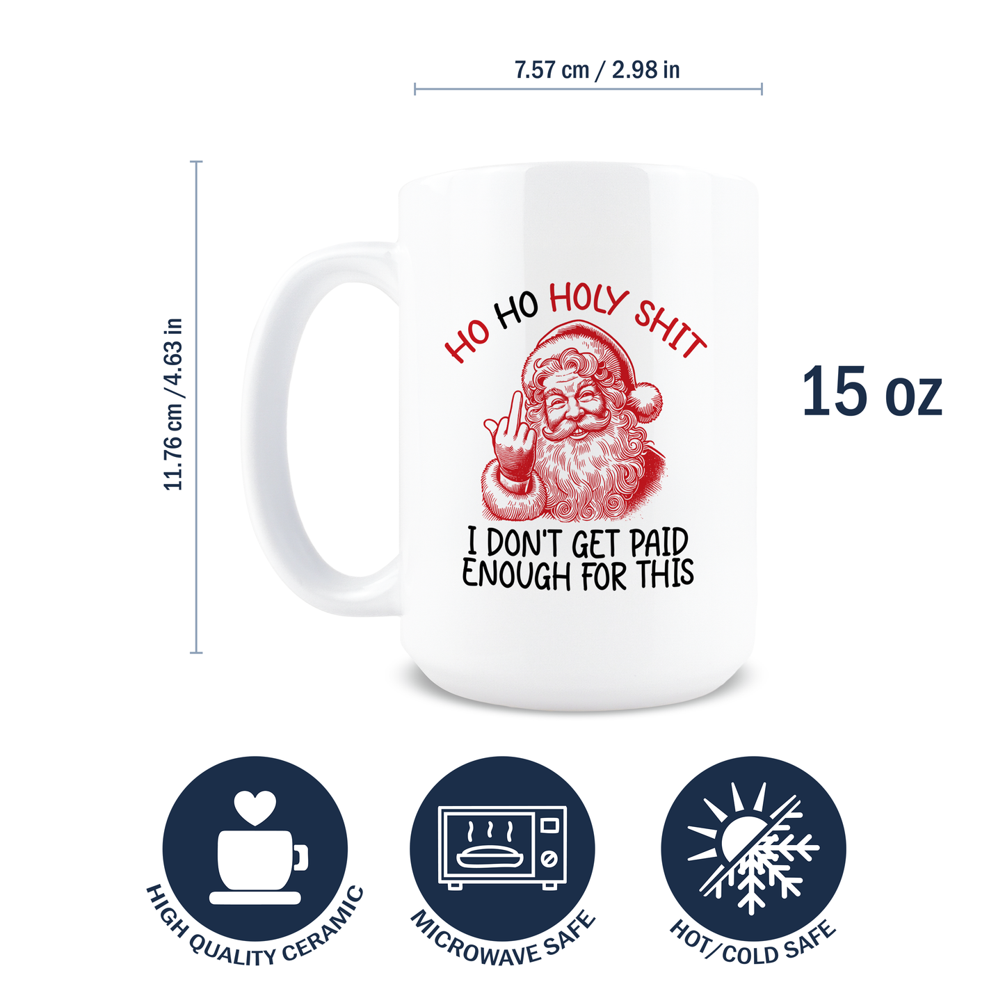 Ho Ho Holy Shit Coffee Mug