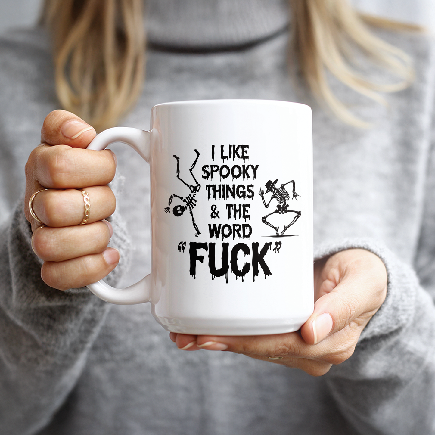 Spooky Things and The F Word Mug