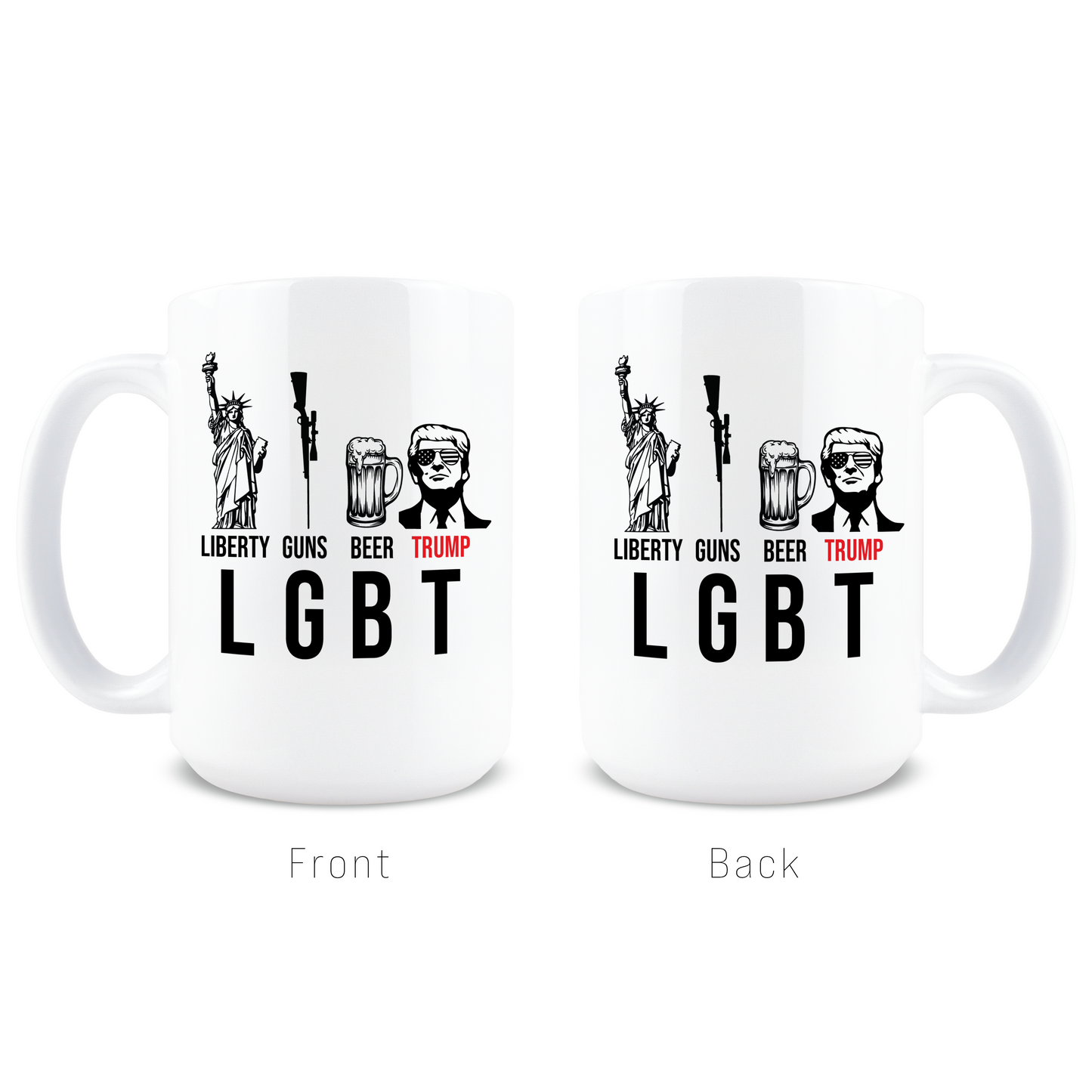 Promotional image for funny Republican coffee mug