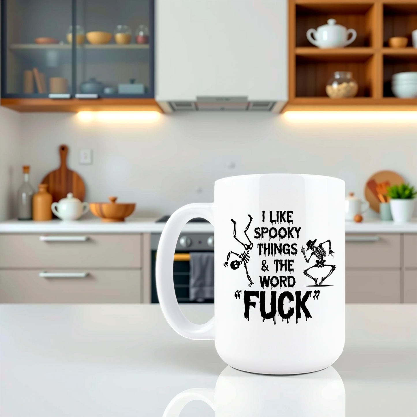 Spooky Things and The F Word Mug