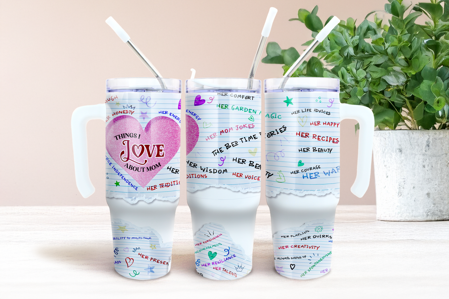 Premade Mother's Day Tumblers