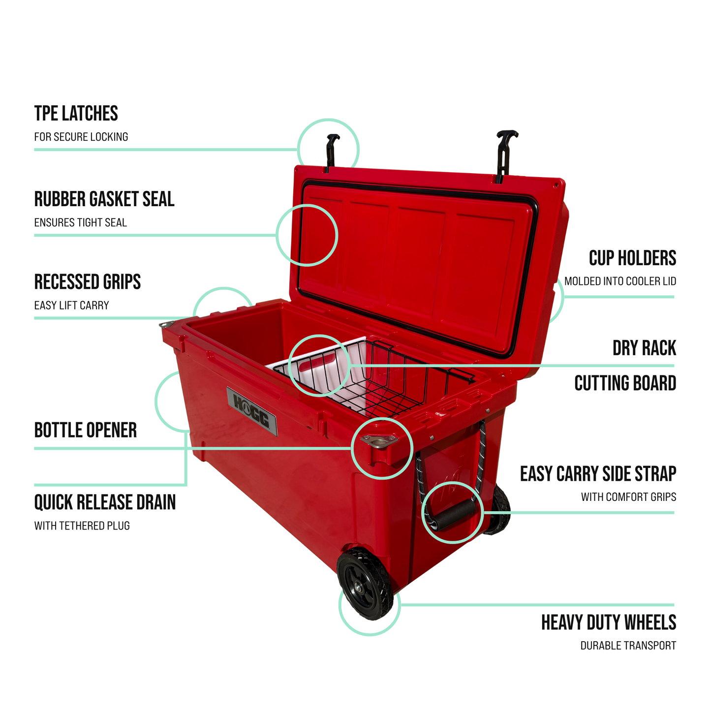 110qt Hogg Coolers