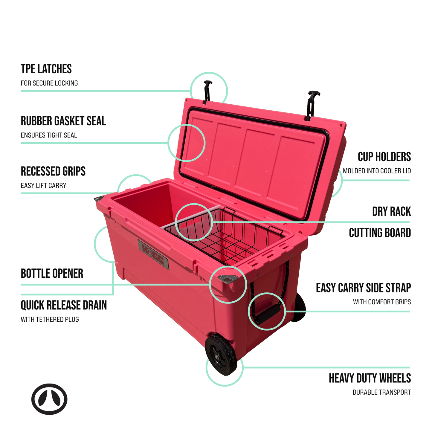 65qt Hogg Coolers