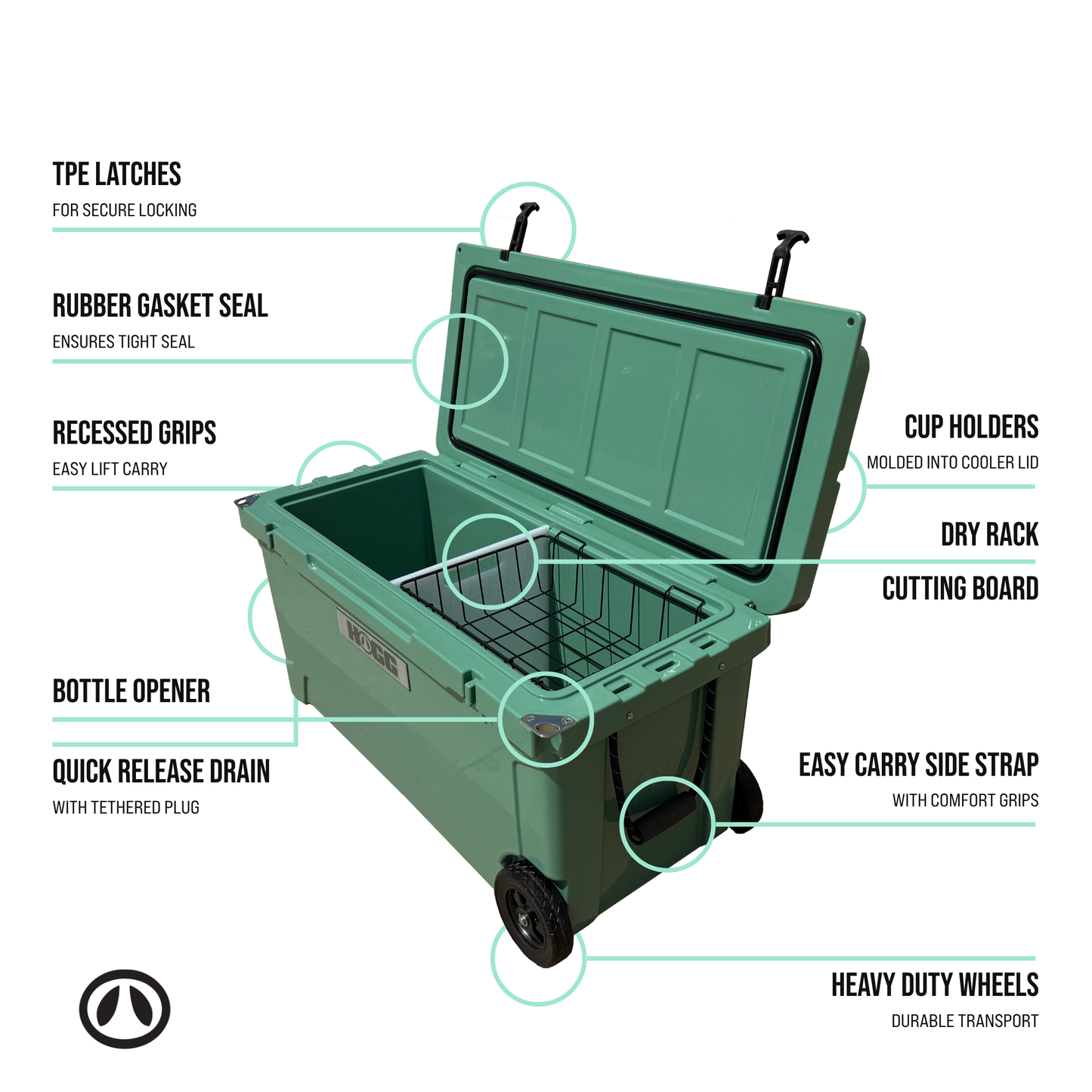 65qt Hogg Coolers