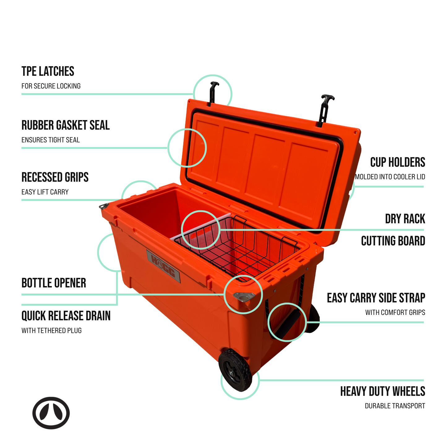 65qt Hogg Coolers