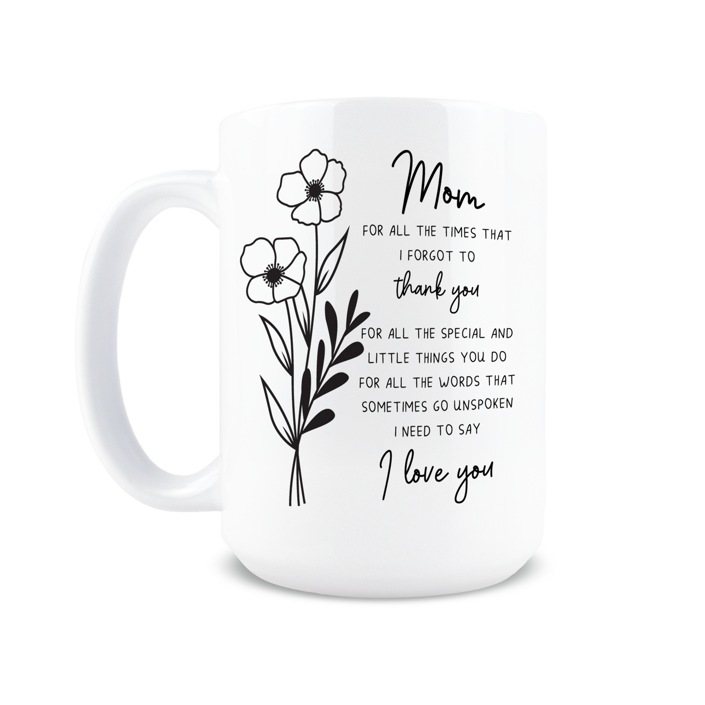 For All The Times I Forgot To Thank You Coffee Mug