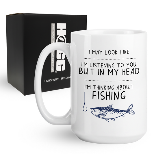 I'm Thinking About Fishing Coffee Mug