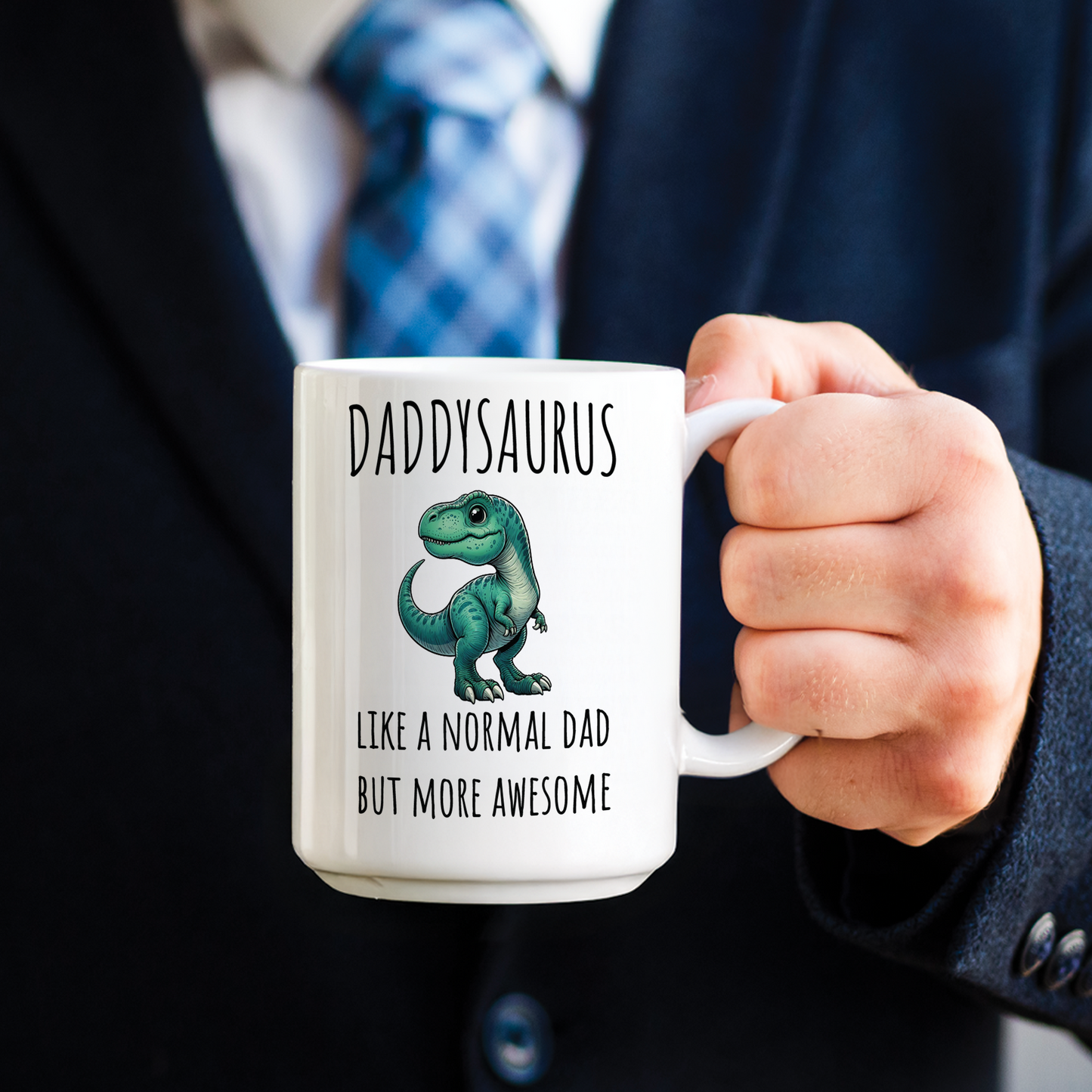 Daddysaurus Coffee Mug