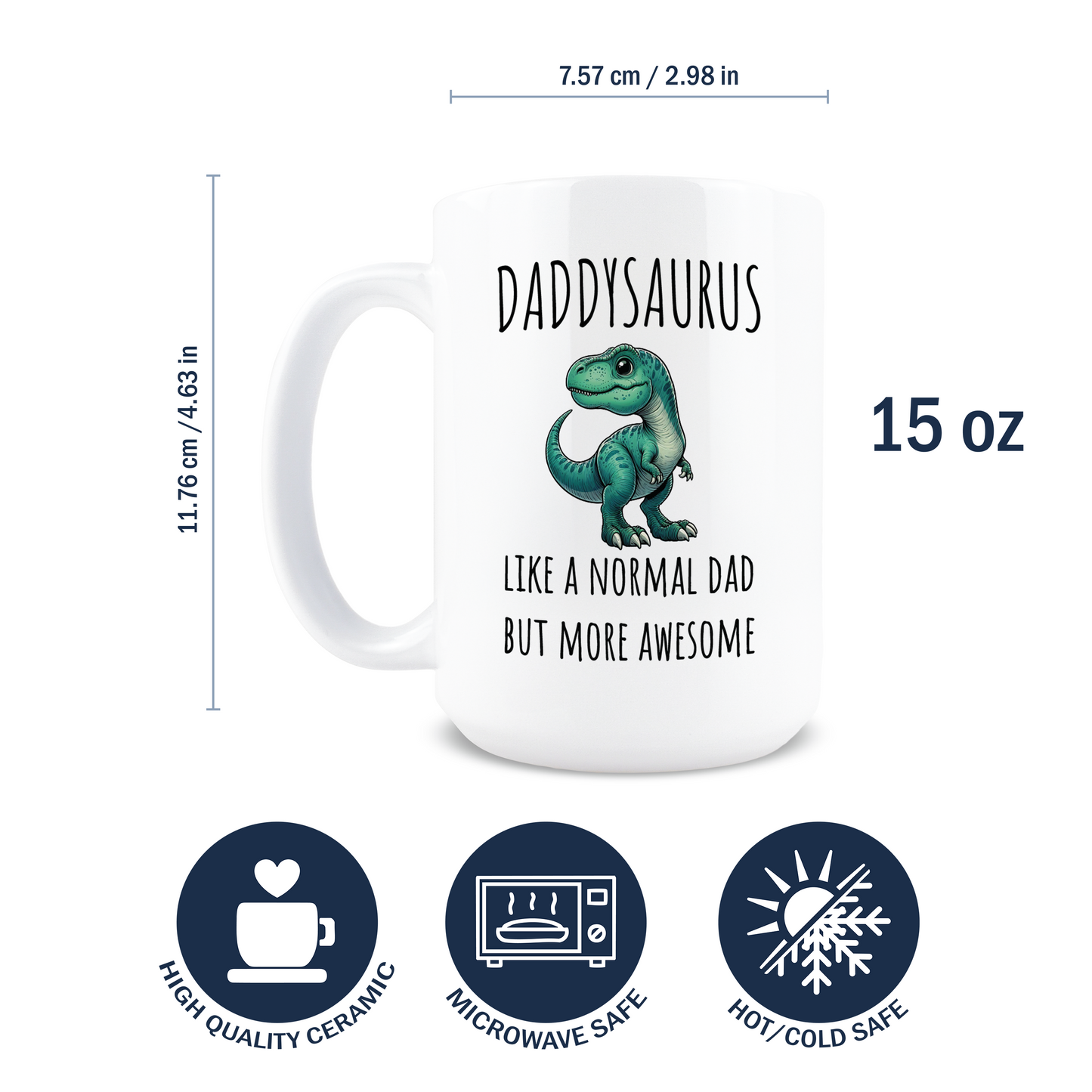 Daddysaurus Coffee Mug