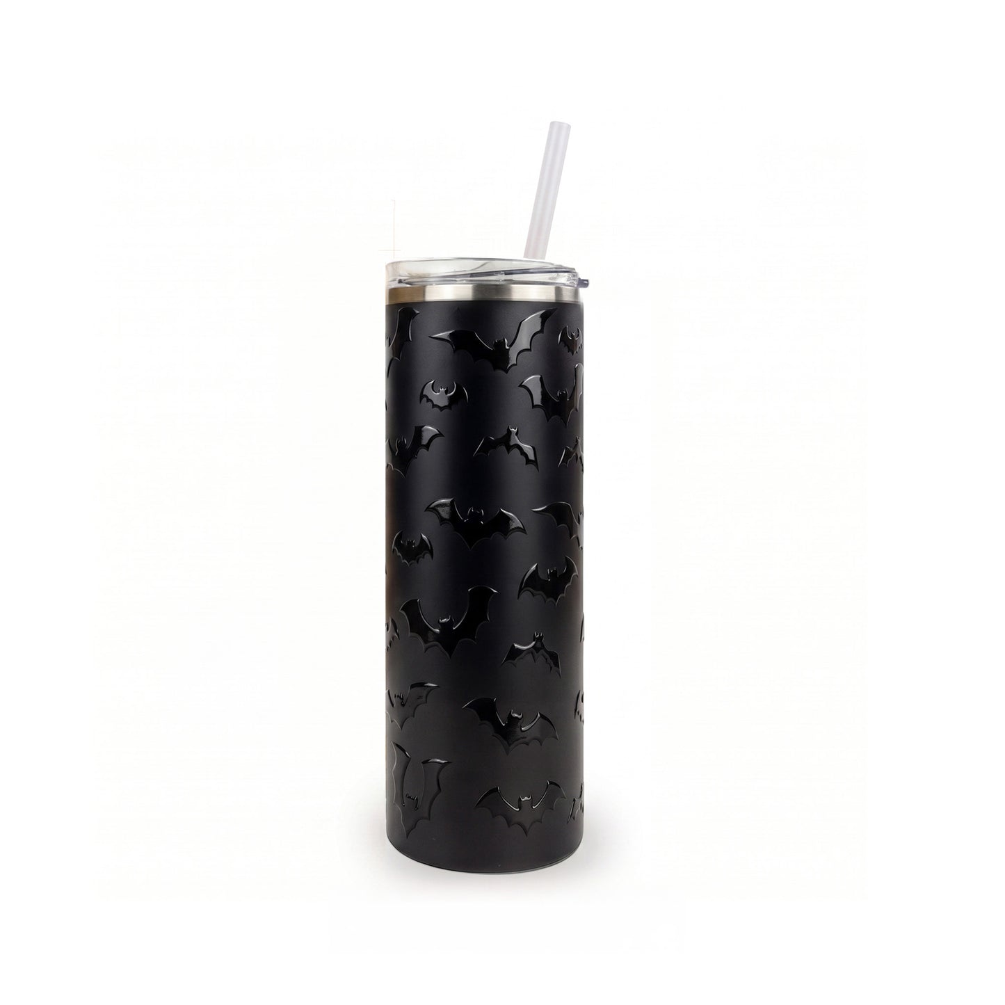 Halloween 20oz Skinny - Black Bats