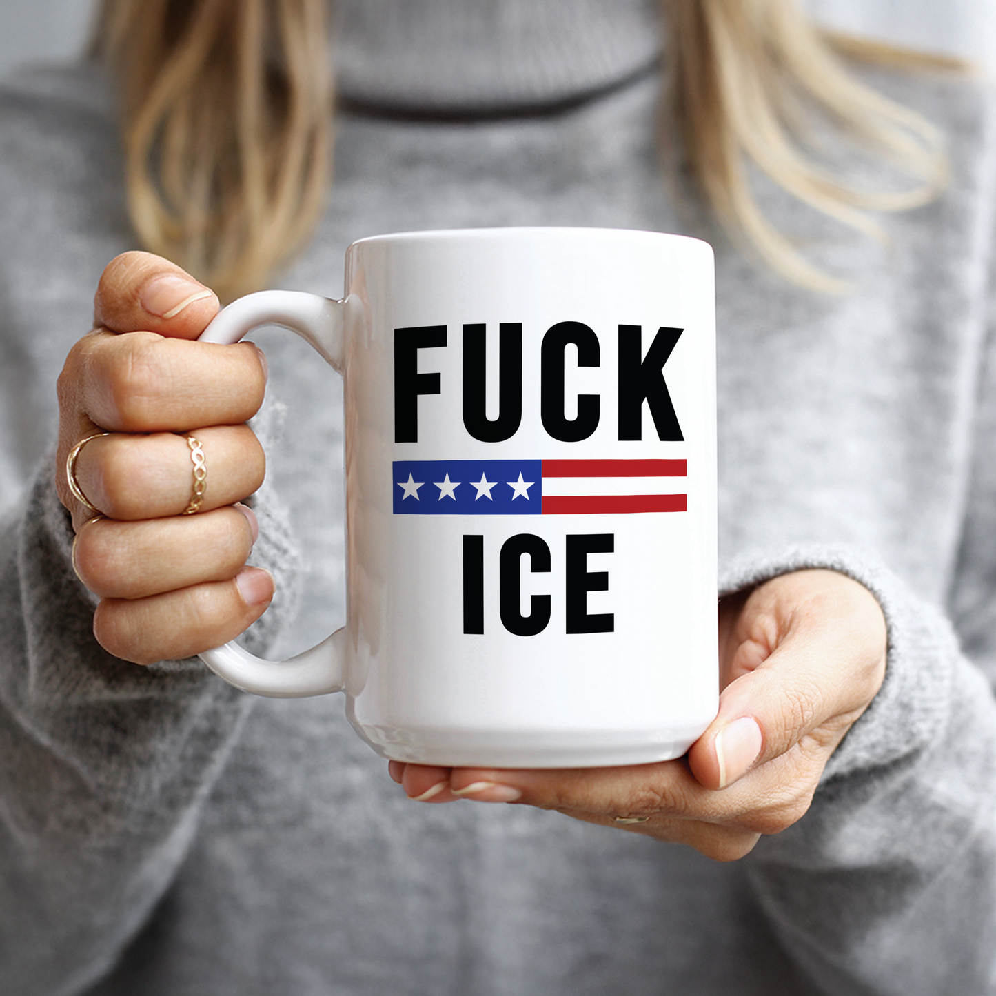 Fuck Ice Coffee Mug