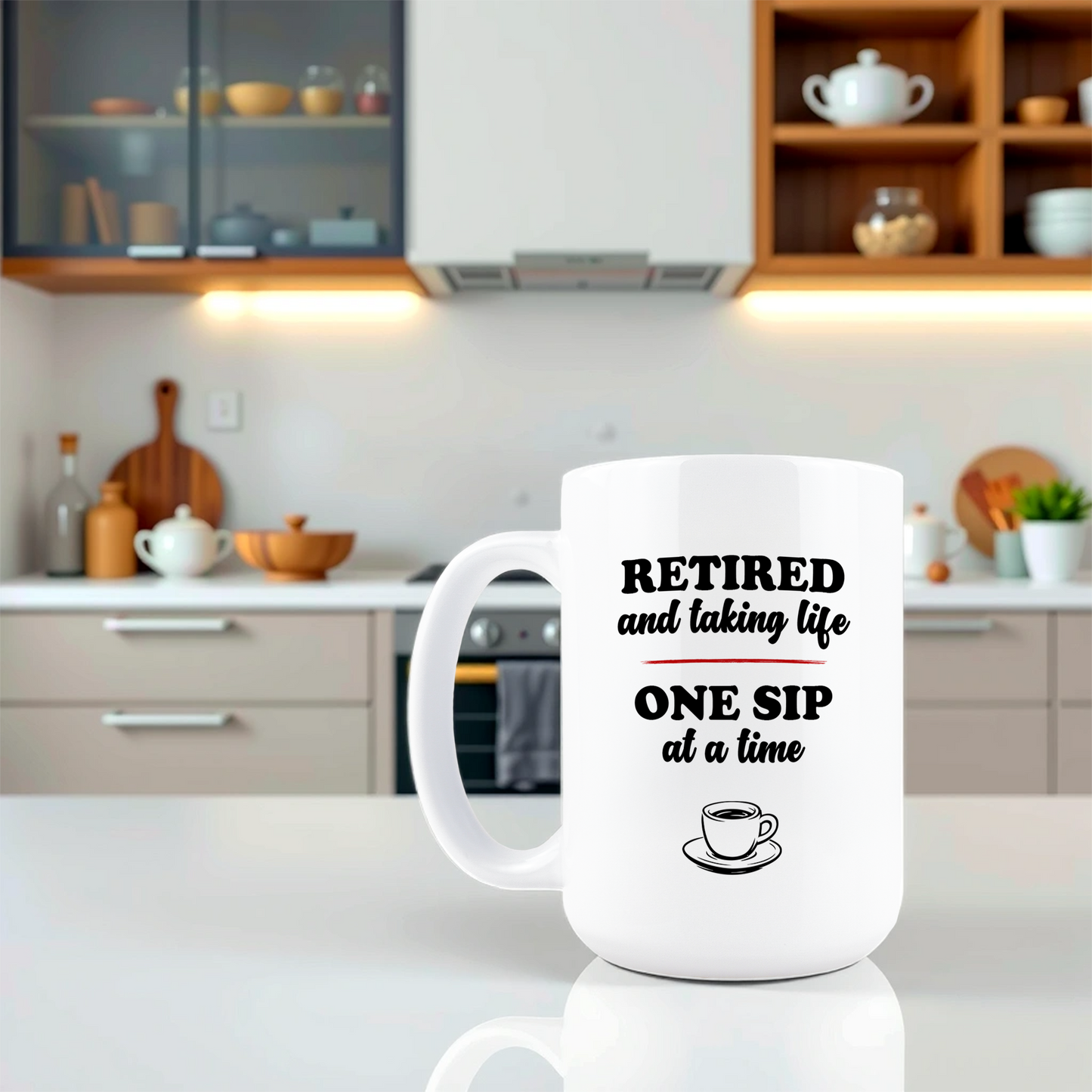One Sip at a Time Coffee Mug
