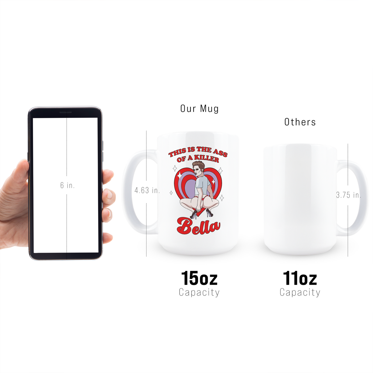 This is the Ass of a Killer Bella Coffee Mug