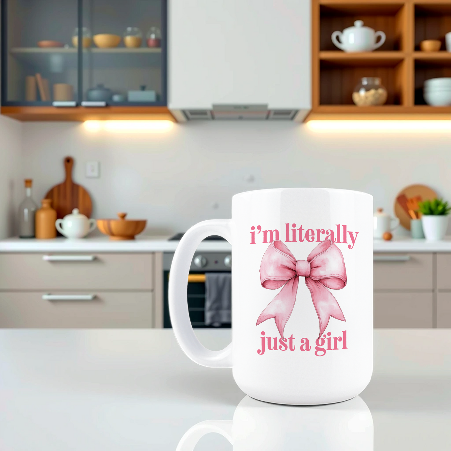 Literally Just a Girl Coffee Mug