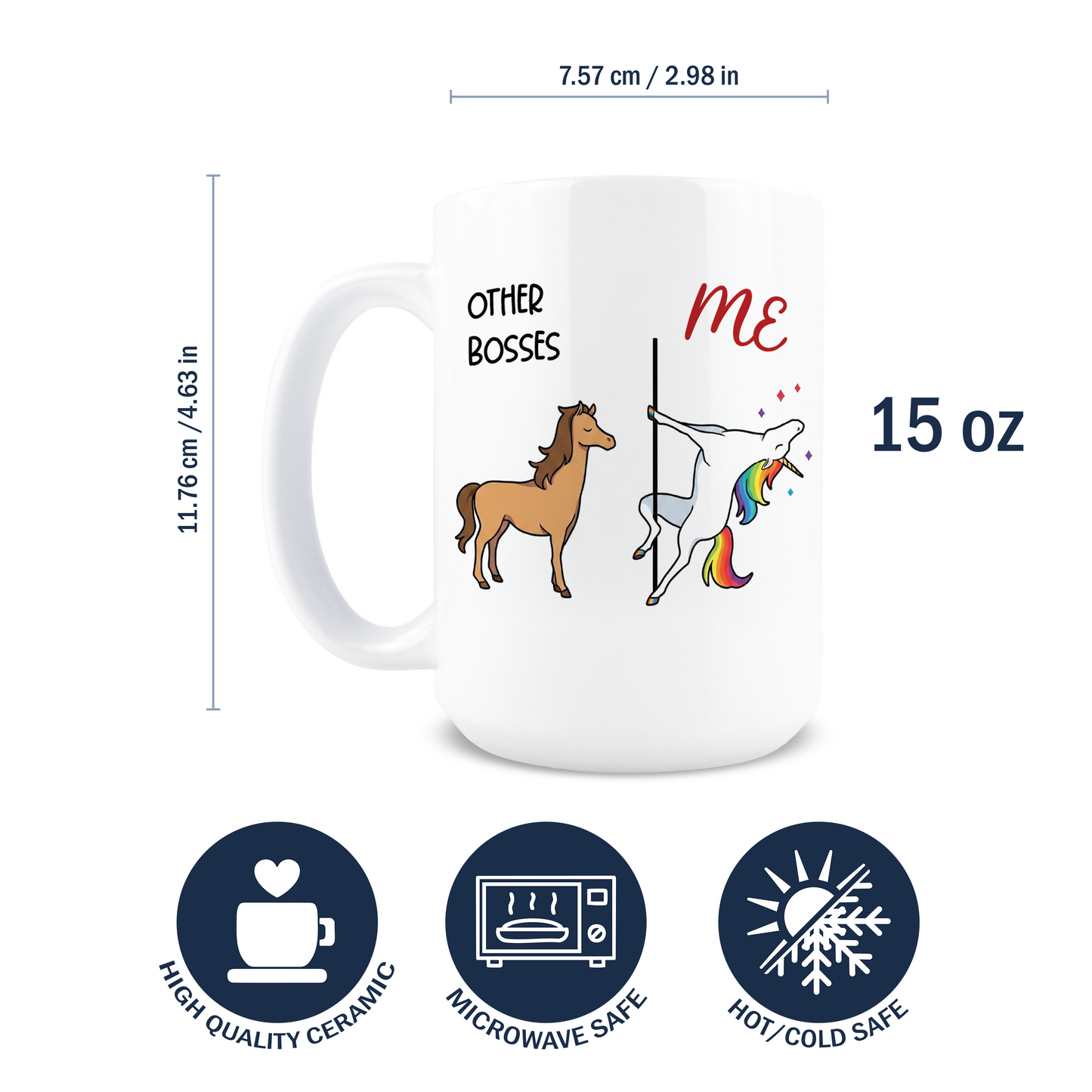 Other Bosses Unicorn Coffee Mug