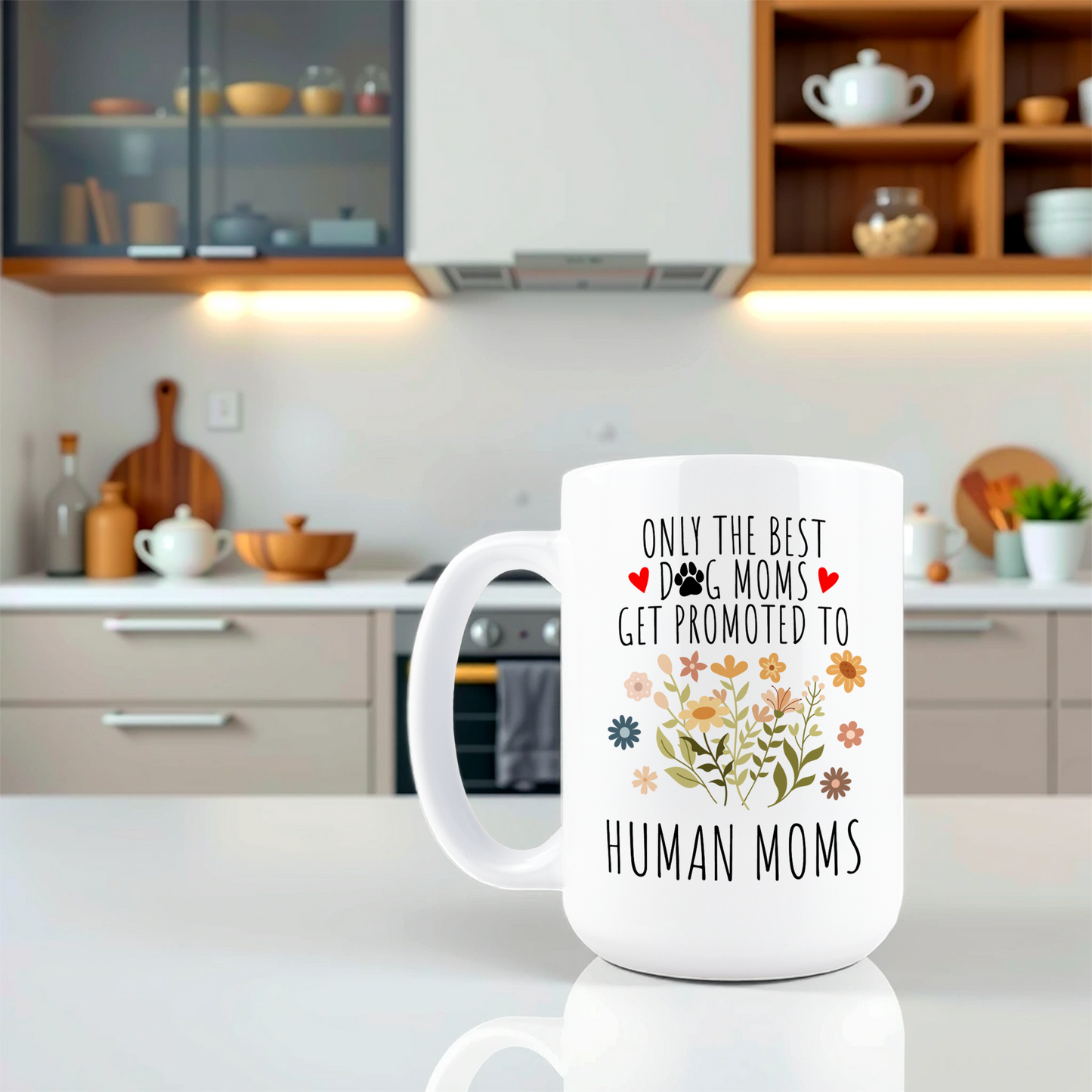 Only The Best Dog Moms Coffee Mug