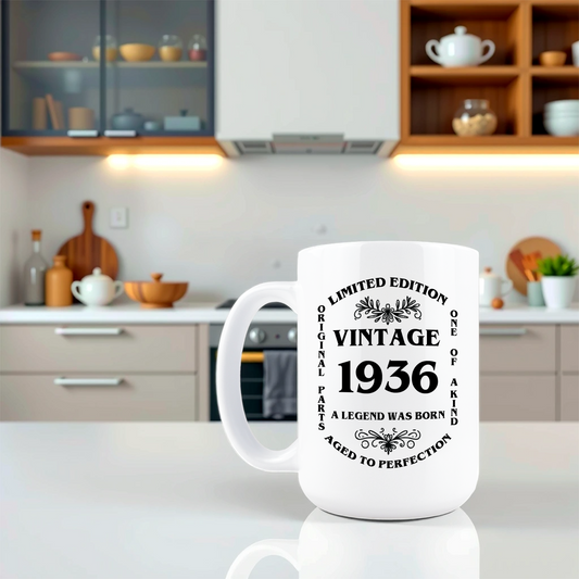 1936 A Legend Was Born Coffee Mug