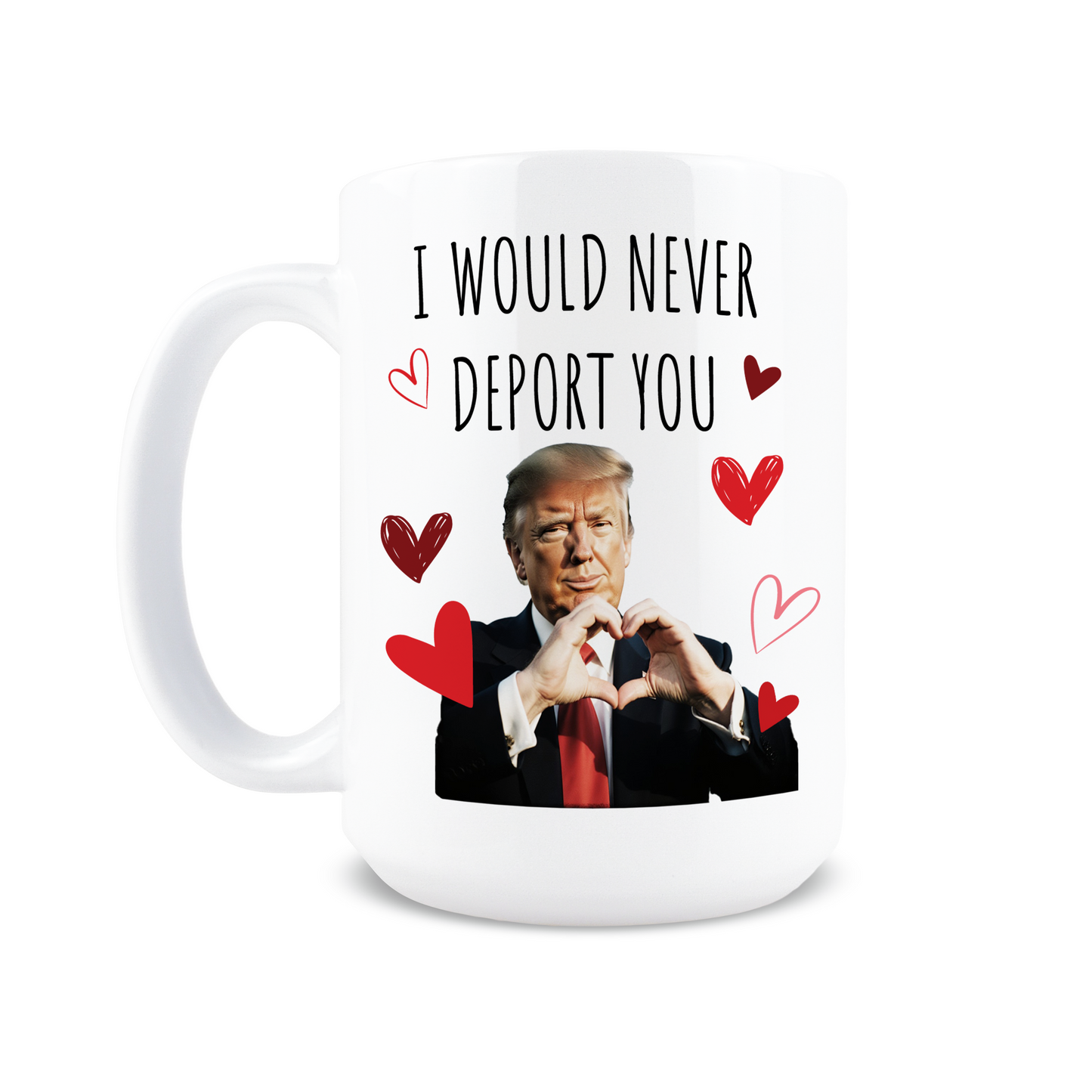 I Would Never Deport You Coffee Mug