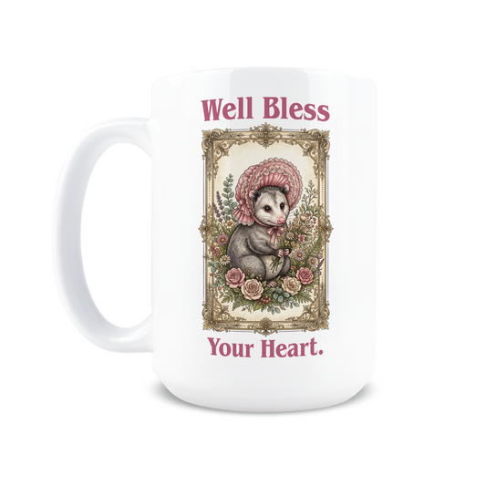 Well Bless Your Heart Coffee Mug
