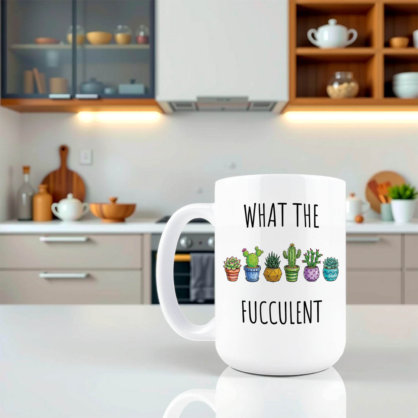 What the Fucculent Coffee Mug