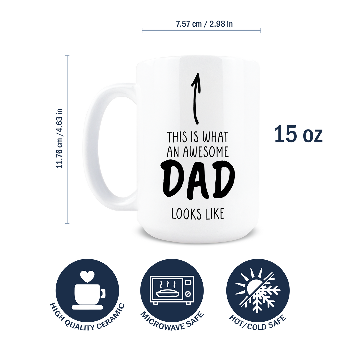 This is What an Awesome Dad Looks Like Coffee Mug