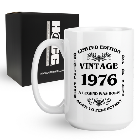 1976 A Legend Was Born Coffee Mug
