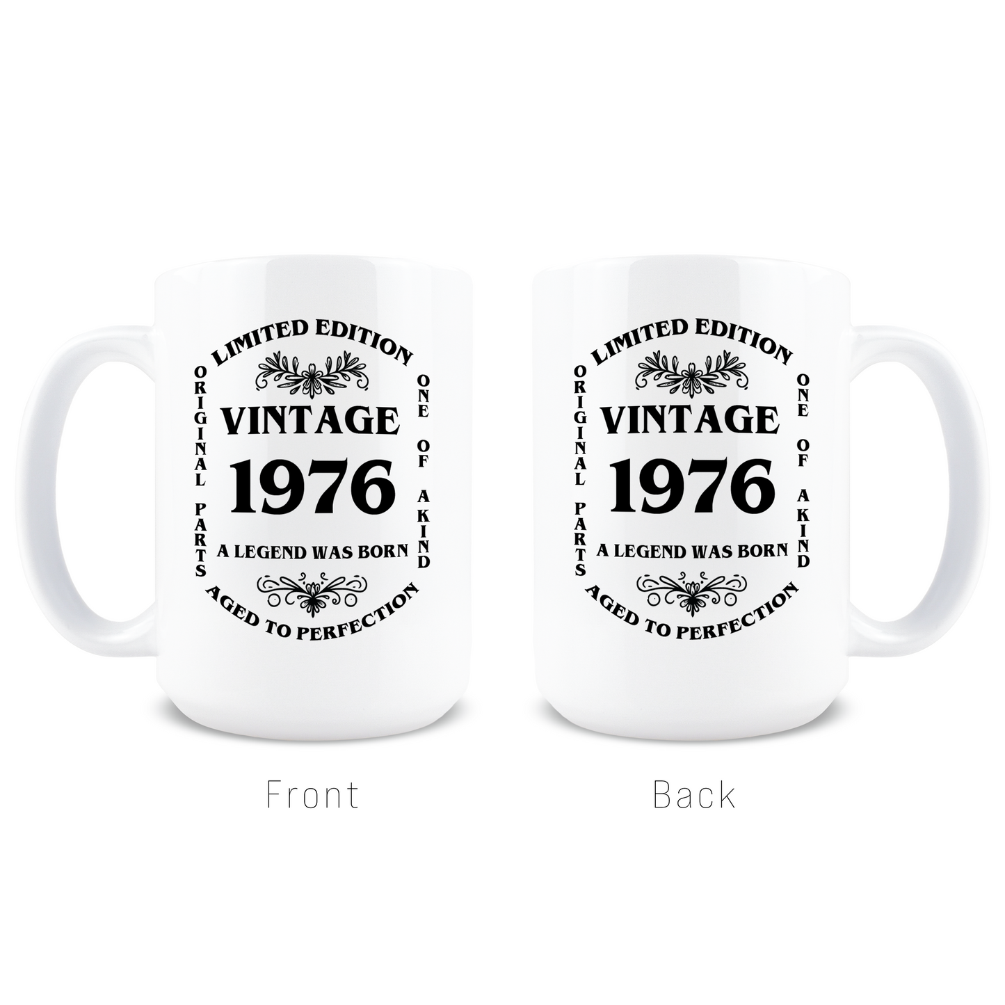 1976 A Legend Was Born Coffee Mug