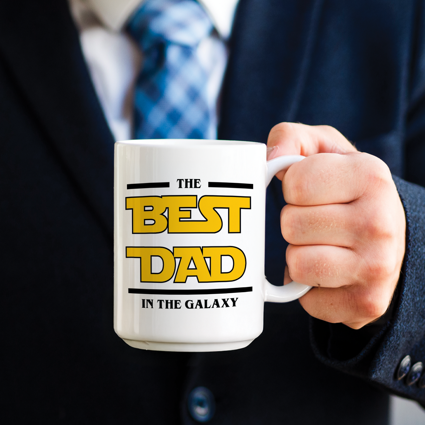 The Best Dad in the Galaxy Coffee Mug