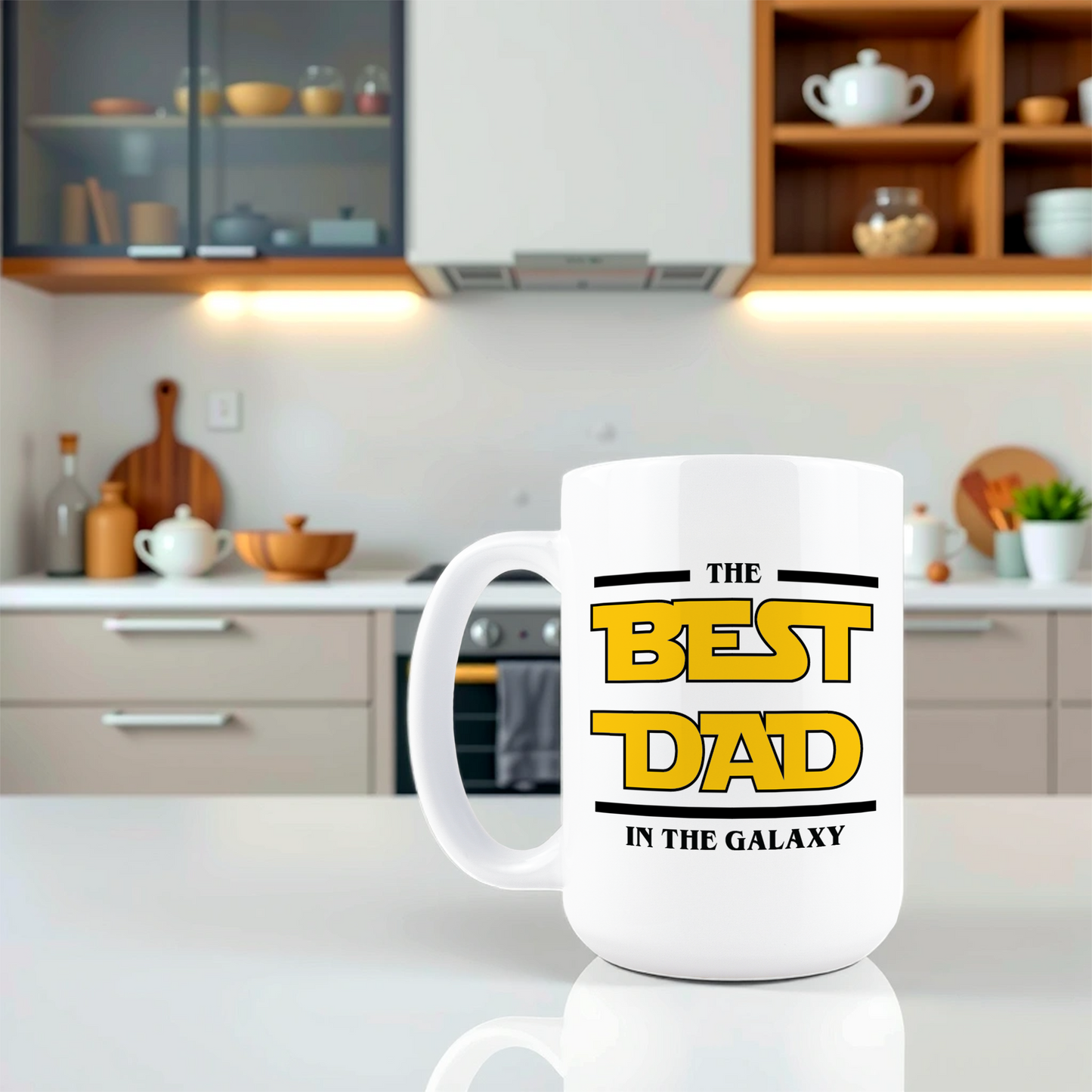 The Best Dad in the Galaxy Coffee Mug